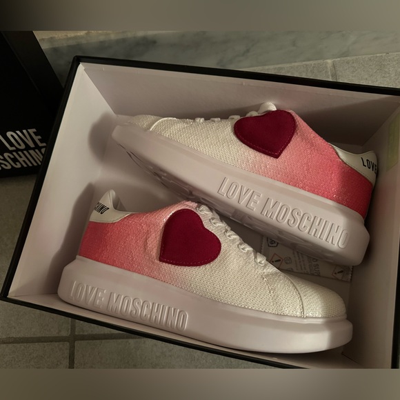 Love Moschino sequin sneaker (NEW) - Picture 8 of 9